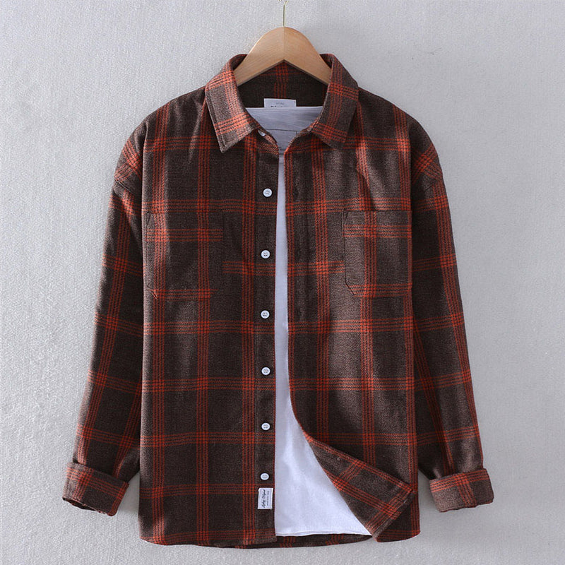 Camicia Uomo Classica a Quadri