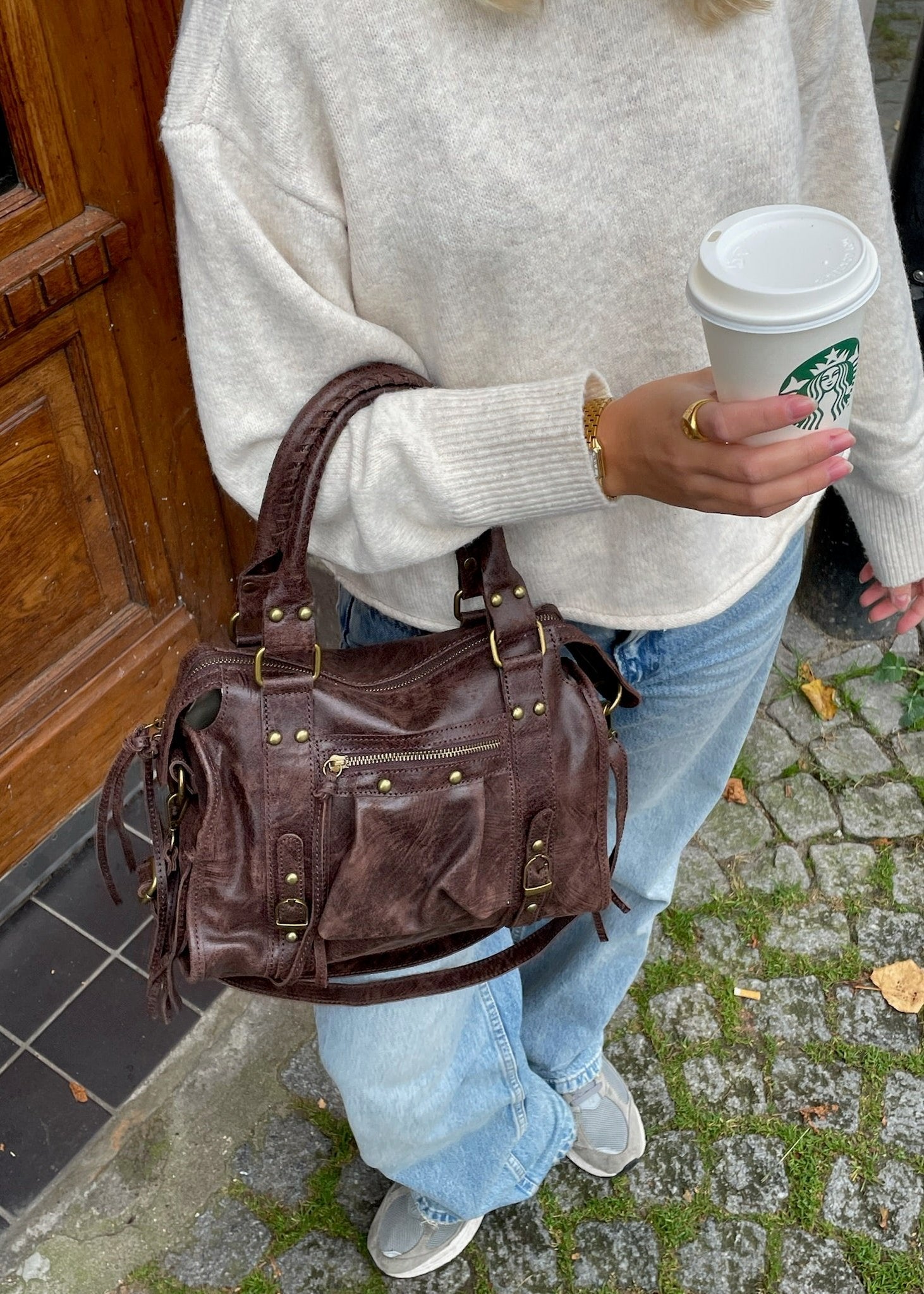 Borsa Paris in 100% Vera Pelle