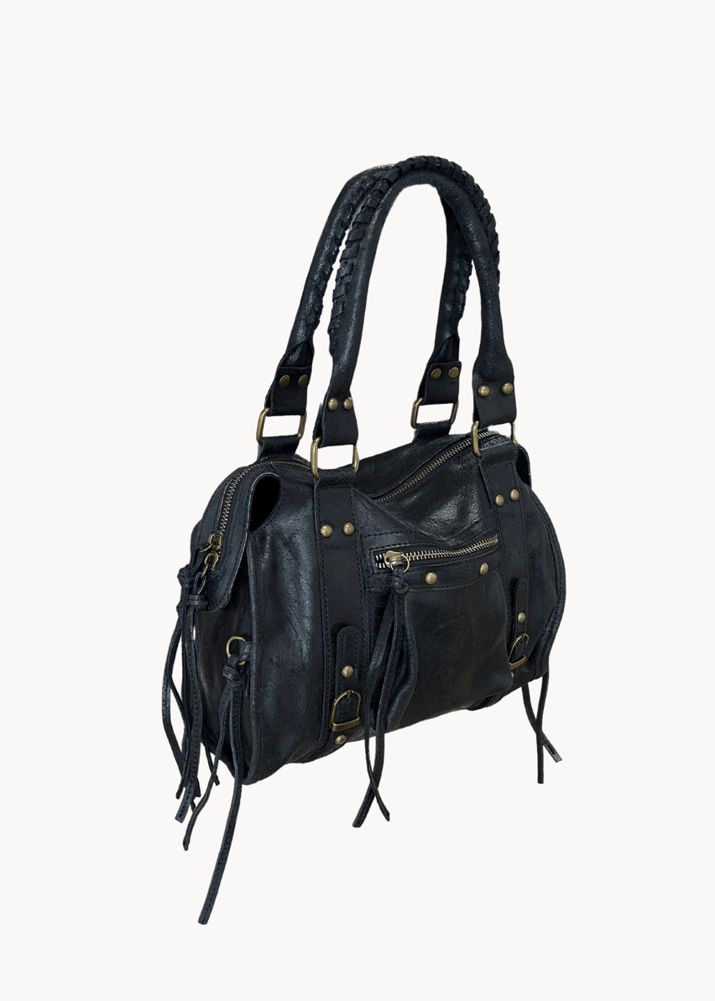 ANFINITE Paris Borsa in Vera Pelle