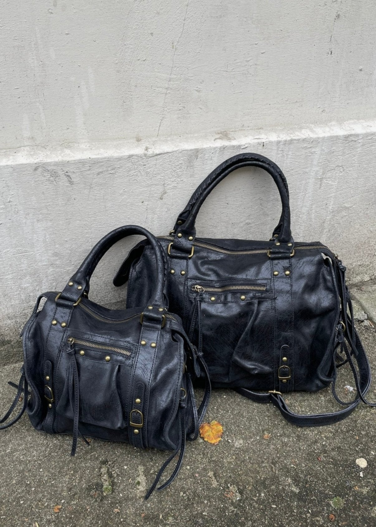 ANFINITE Paris Borsa in Vera Pelle