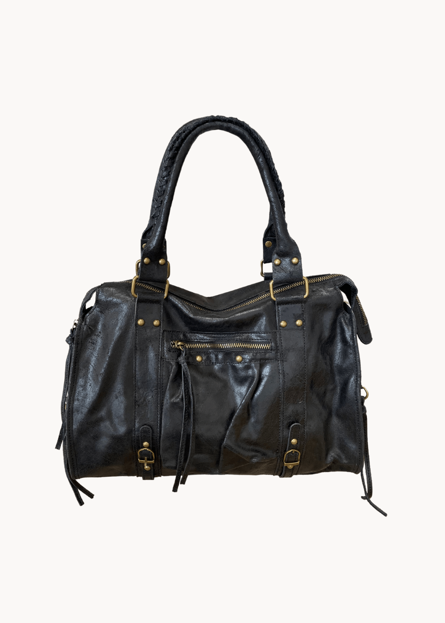 ANFINITE Paris Borsa in Vera Pelle