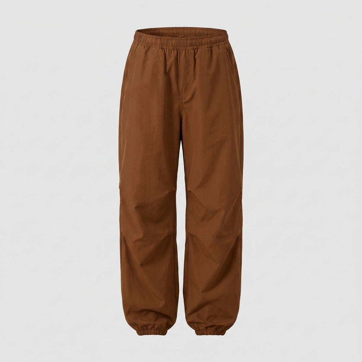 Pantalon cargo jogger femme à jambes larges - Modèle oversize avec taille élastique et chevilles réglables