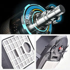 YANISHA 3-i-1 Robotstøvsuger & Gulvmoppe | Automatisk Rengøring i Hjemmet