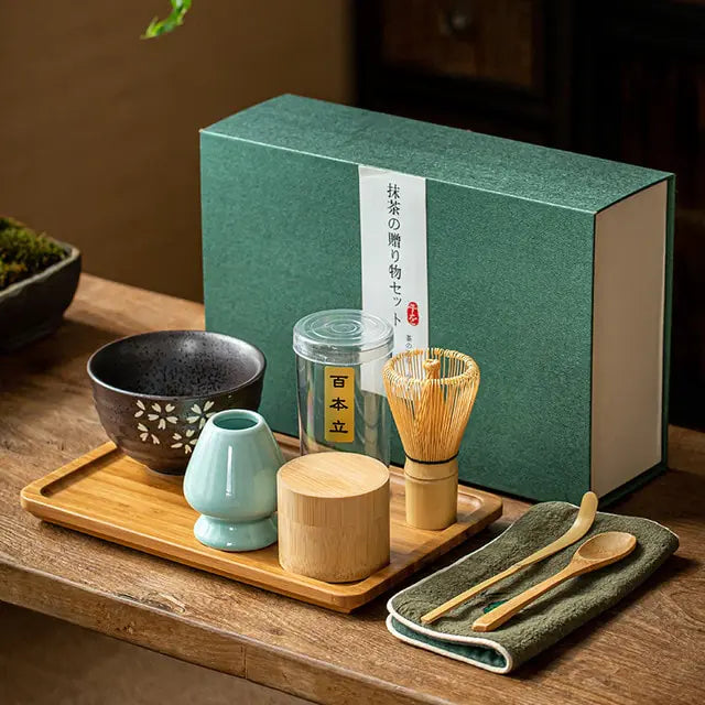 ZenMatcha Set Regalo Tradizionale di Matcha