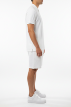 Ibiza Polo Set con Zip e Design Slim Fit