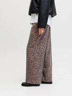 JJXX - Pantaloni da donna a vita alta WideLeg Comfort Style