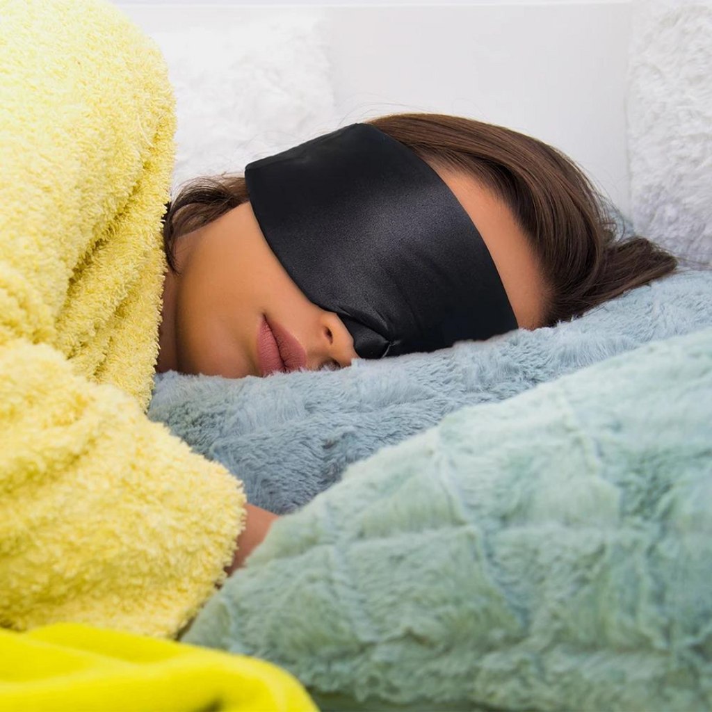 SilkDream Maschera da Sonno di Lusso in Seta