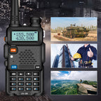 Walkie Talkie Dual Band Lang Rækkevidde