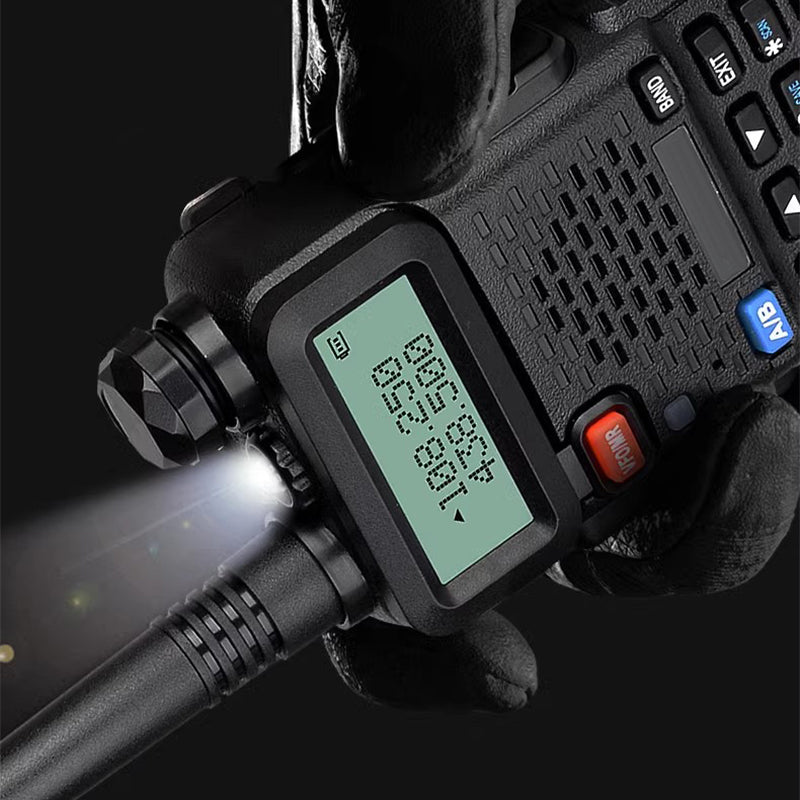 Walkie Talkie Dual Band Lang Rækkevidde