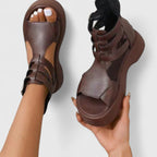 Sandali Platform Donna con Fasce Multiple e Suola Chunky – Stile Moderno e Comfort Estivo