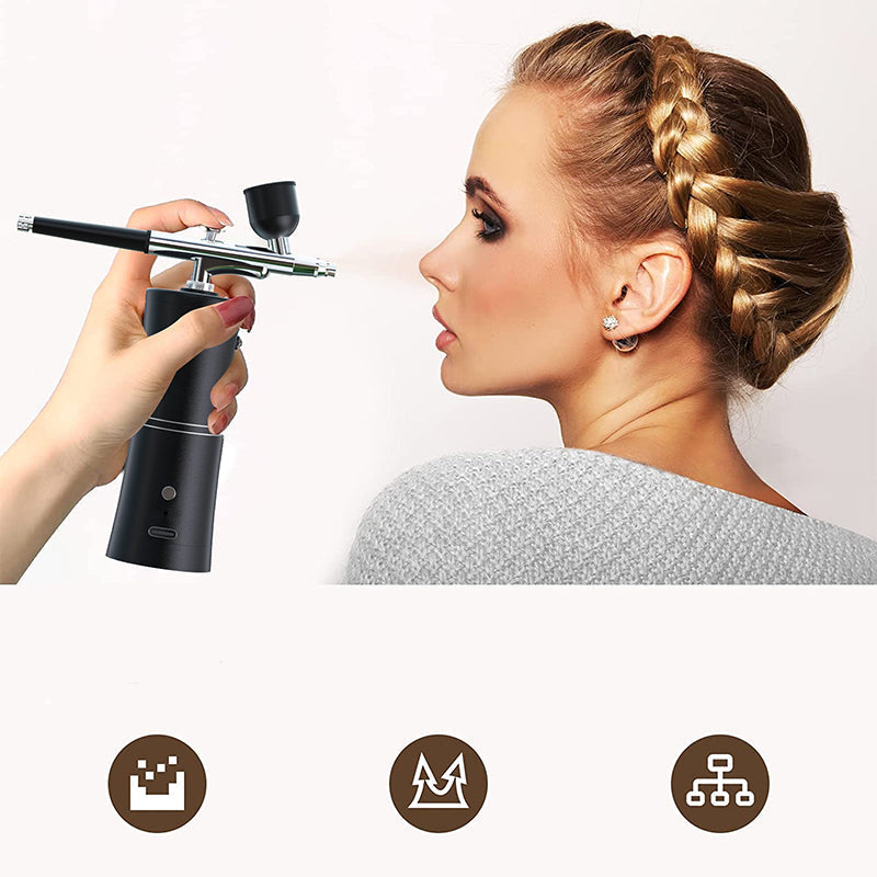 Set Airbrush Wireless Precision Compressore