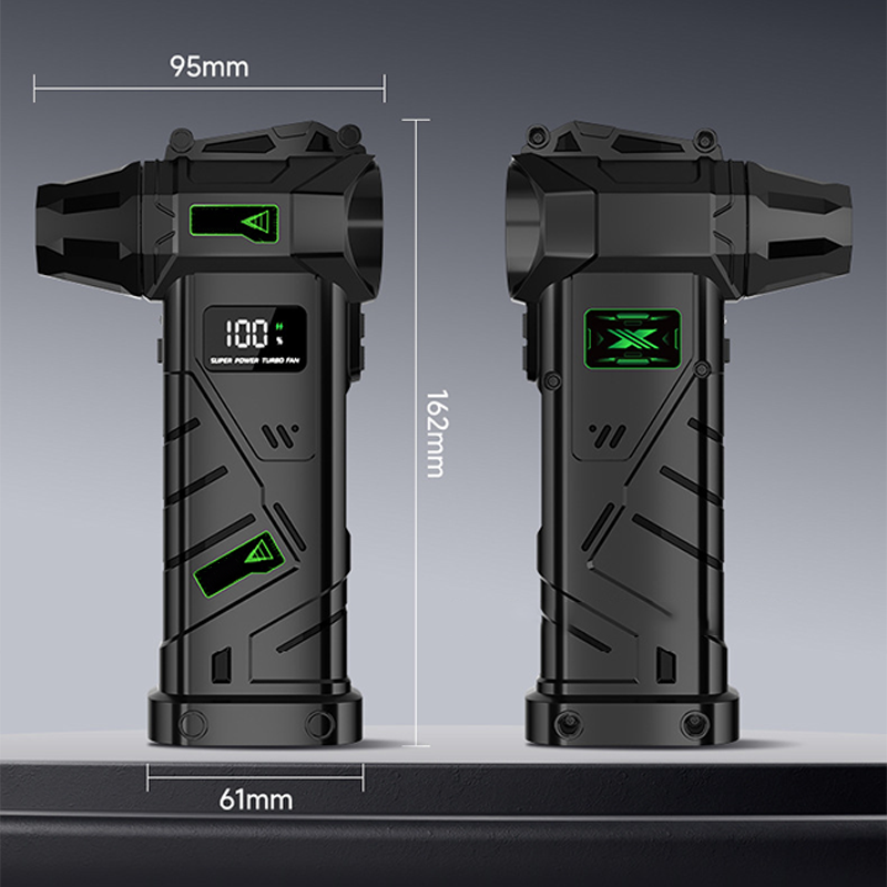 Ventilatore Turbo Senza Fili con Display LED Potente Raffreddamento
