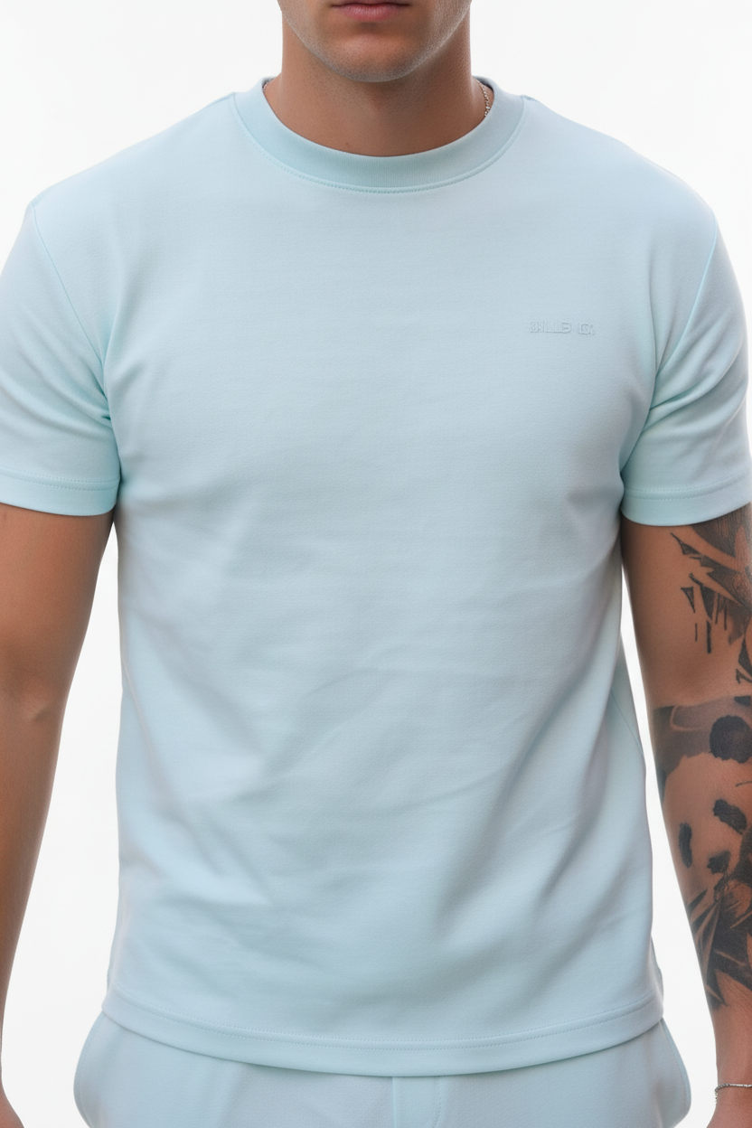 Monaco Cargo Sæt med T-Shirt og Shorts i Casual Fit