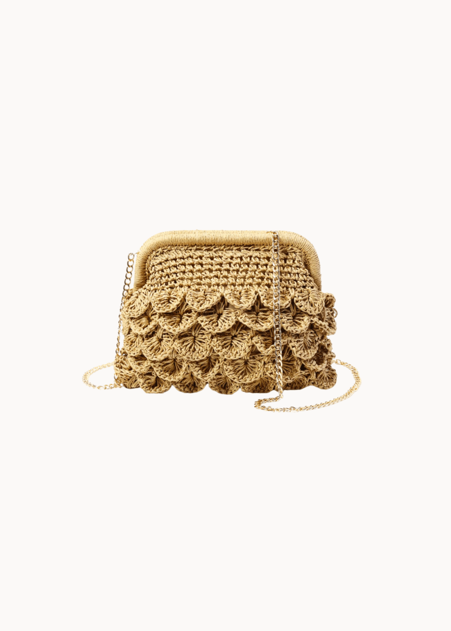 Tanja Clutch con Catena d'Oro