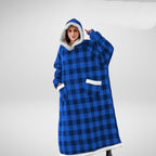 Manta sudadera oversize para mujer con capucha - Suave y cálida para el invierno