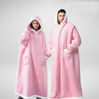 Manta sudadera oversize para mujer con capucha - Suave y cálida para el invierno