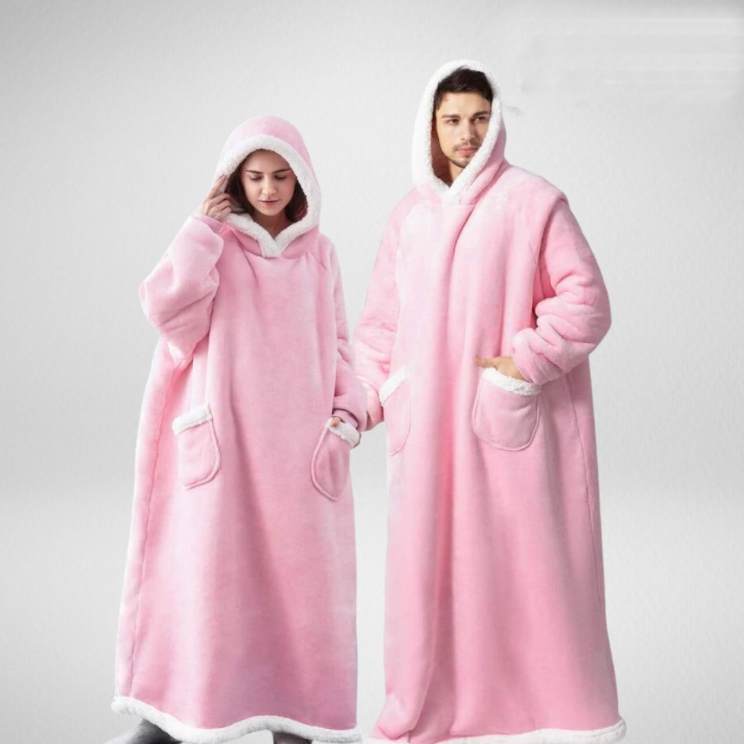 Manta sudadera oversize para mujer con capucha - Suave y cálida para el invierno