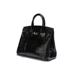 Borsa a Mano Donna in Vera Pelle Cognac