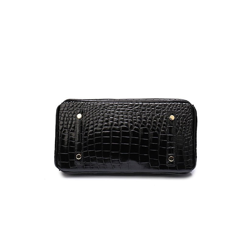 Borsa a Mano Donna in Vera Pelle Cognac