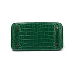 Borsa a Mano Donna in Vera Pelle Cognac