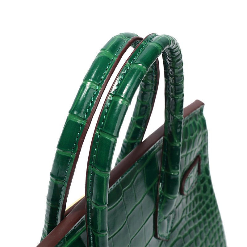 Borsa a Mano Donna in Vera Pelle Cognac
