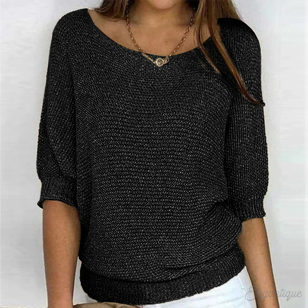 Maglione Donna Elegante in Maglia ANFINITE