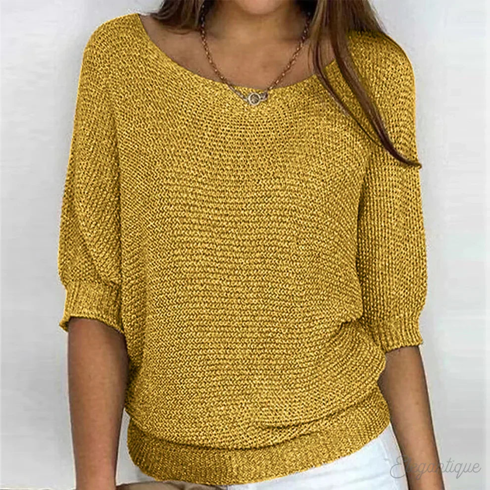 Maglione Donna Elegante in Maglia ANFINITE