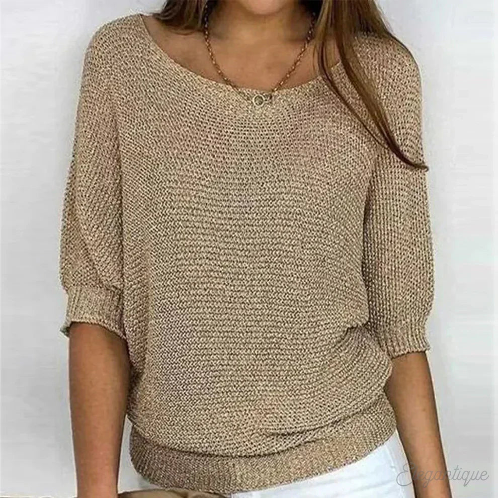 Maglione Donna Elegante in Maglia ANFINITE