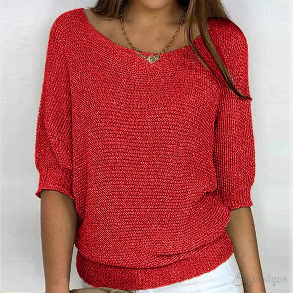 Maglione Donna Elegante in Maglia ANFINITE