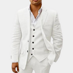 Completo Uomo Tre Pezzi con Gilet e Pantaloni Sartoriali
