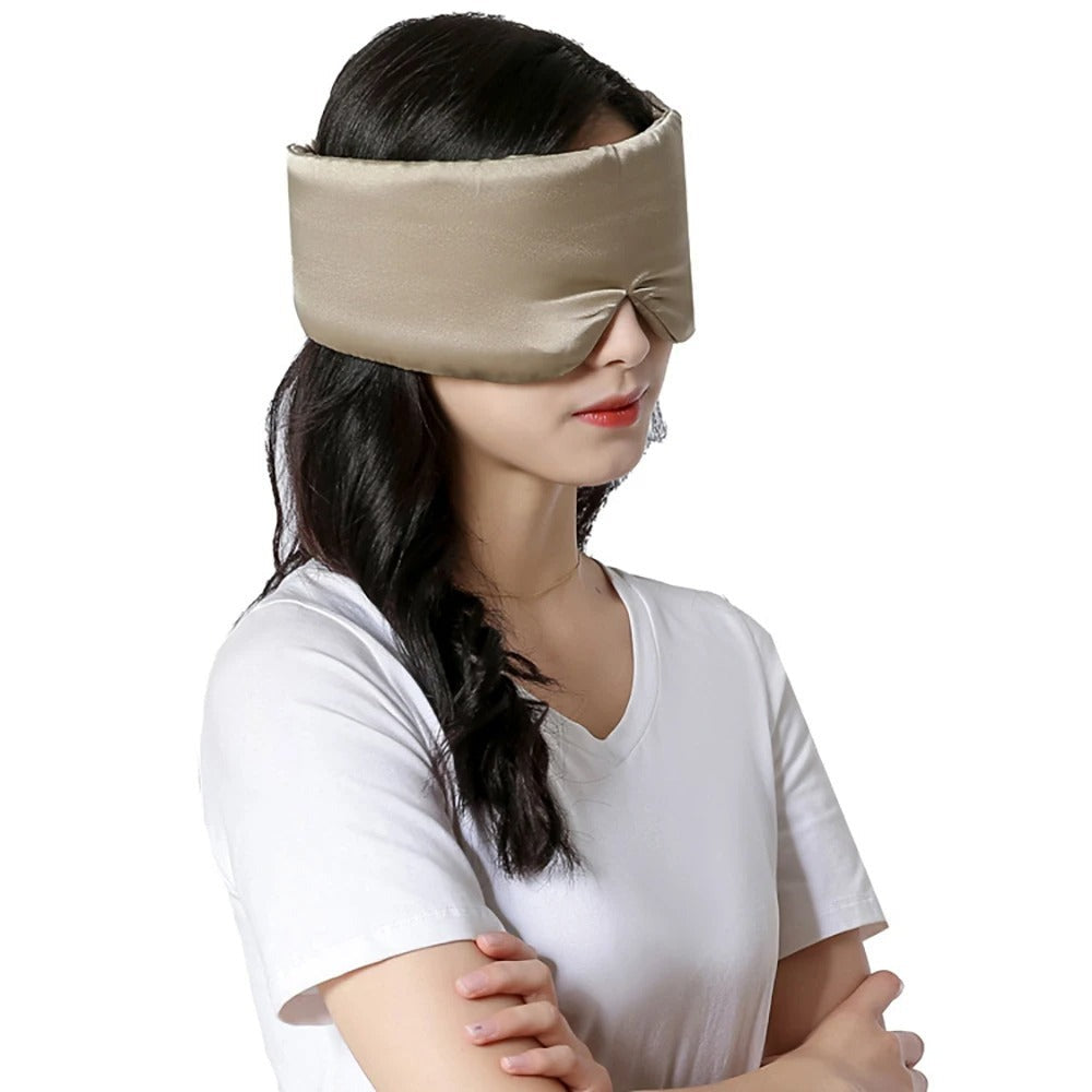 SilkDream Maschera da Sonno di Lusso in Seta