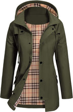 Giacca Antipioggia Donna Impermeabile con Cappuccio – Trench Leggero Elegante e Funzionale