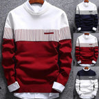 Maglione Uomo Fantasia con Girocollo – Stile Moderno e Comfort Quotidiano