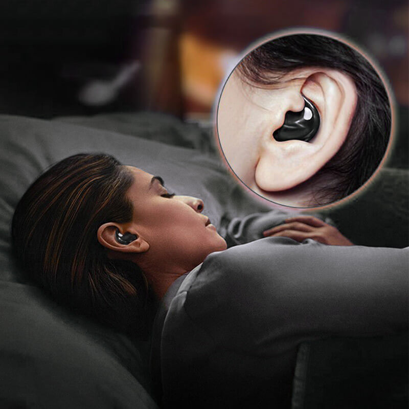 Cuffie da sonno wireless invisibili – comfort super leggero con design resistente all'acqua