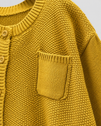 Cardigan Donna in Maglia con Bottoni e Taschino