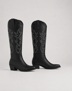 Stivali Cowboy Donna al Ginocchio con Ricami