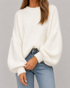 Maglione Donna Oversize in Maglia Grossa
