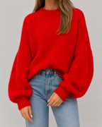 Maglione Donna Oversize in Maglia Grossa