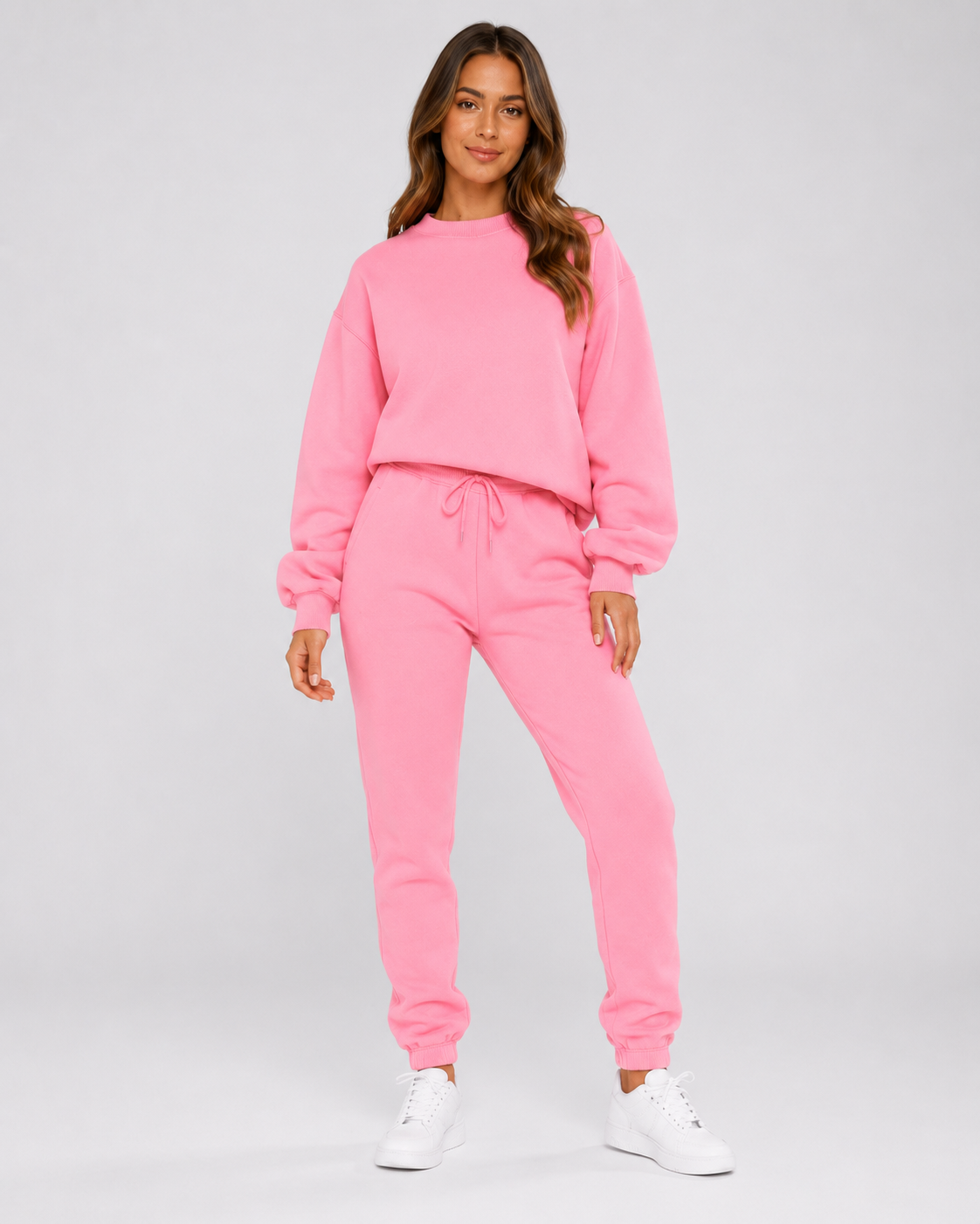 Chándal oversize de mujer con sudadera y joggers