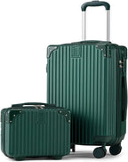 Valigia Rigida in ABS con Ruote Spinner e Serratura TSA