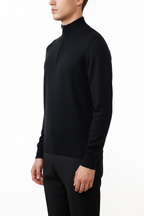 Maglione Valenci Halfzip con Stretch e Collo Regolabile